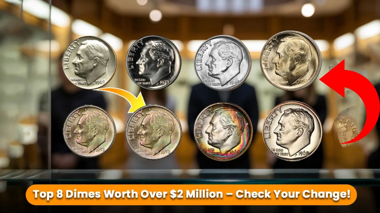 8 Rare Roosevelt Dimes Still Circulating With Values Over $1.9 Million